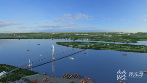 又一座世界級跨江工程！張靖皋長江大橋全面開工