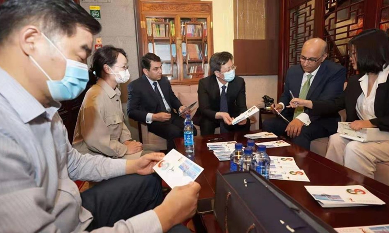 Photo: Courtesy of Pakistan Embassy in Beijing Photo: Courtesy of Pakistan Embassy in Beijing