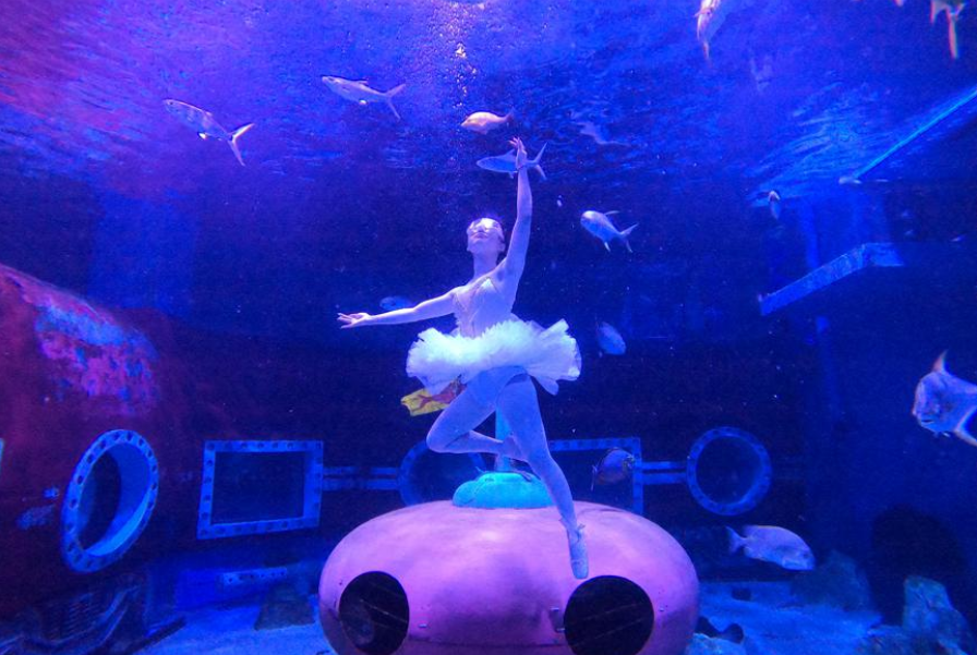 A breathtaking ballet unfolds underwater-China Story